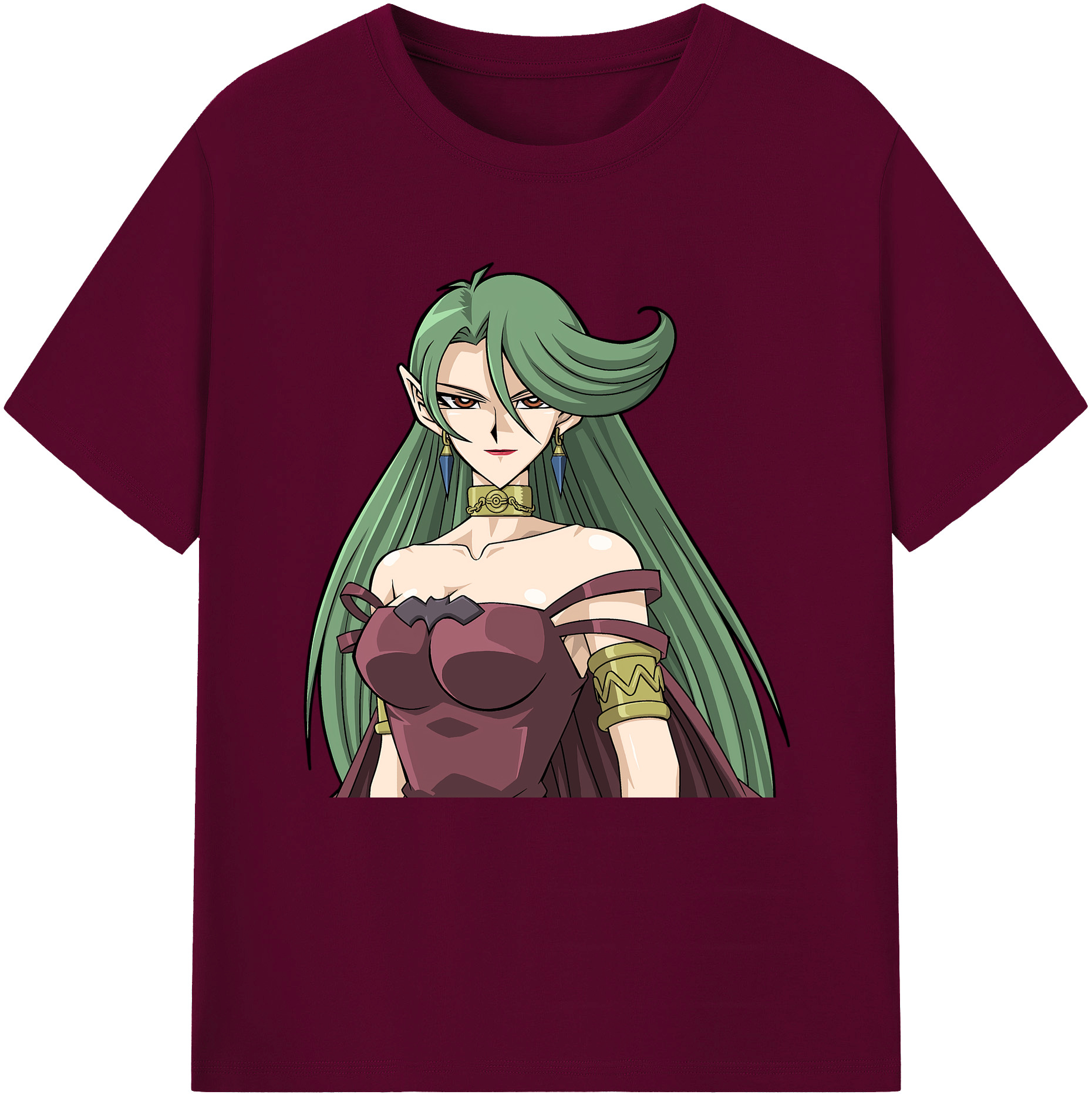 （画像用） 遊☆戯☆王 Yu-Gi-Oh! レディースカジュアルプリントTシャツ（綿100％）
